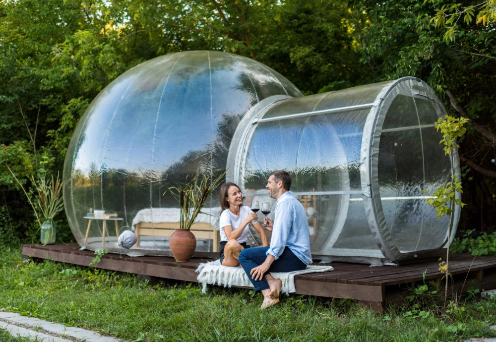 inflatable tent looks like bubble