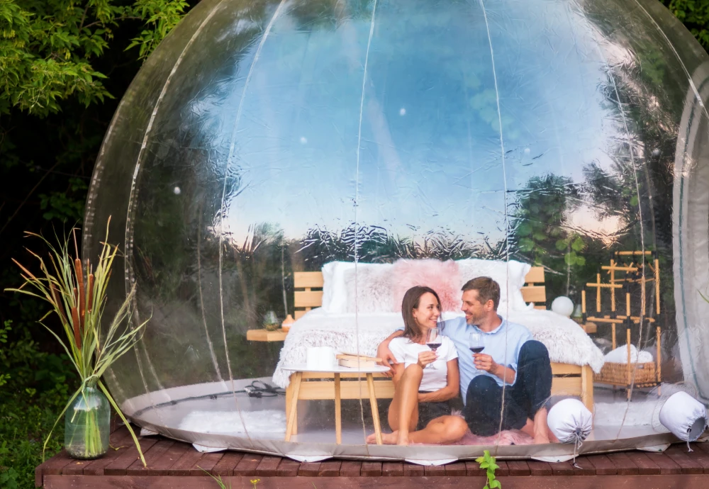 outdoor transparent tent